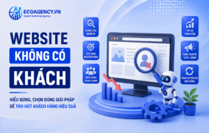 website không có khách