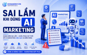 Sai lầm khi dùng AI marketing