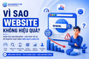 Vì sao website không hiệu quả