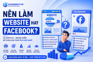 Nên làm website hay facebook