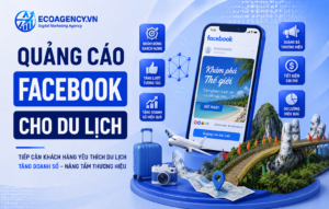 quảng cáo facebook cho du lịch