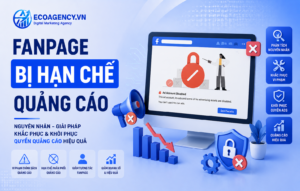 fanpage bị hạn chế quảng cáo