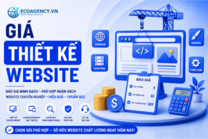 giá thiết kế website