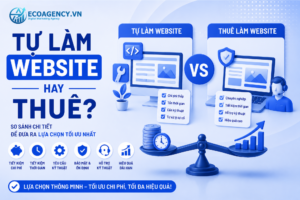 tự làm website hay thuê