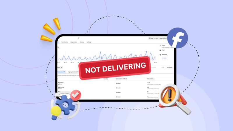 Quảng cáo facebook không phân phối