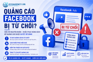 quảng cáo facebook bị từ chối
